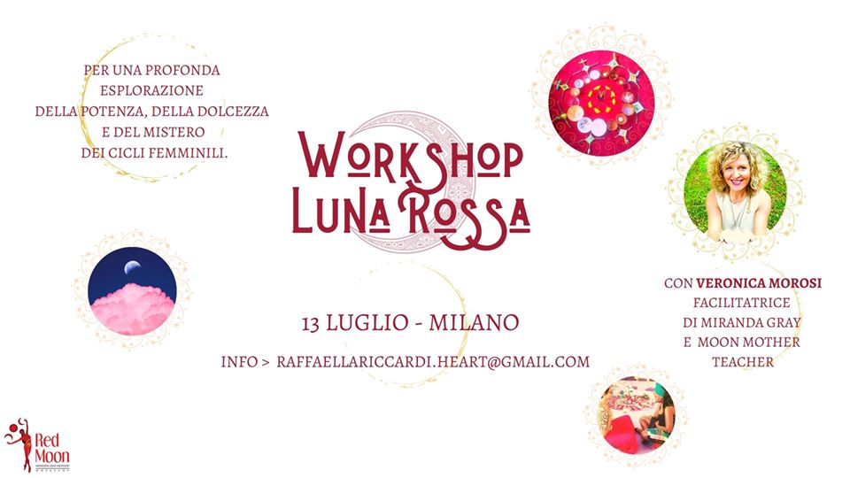Workshop LUNA ROSSA – I Cicli Femminili